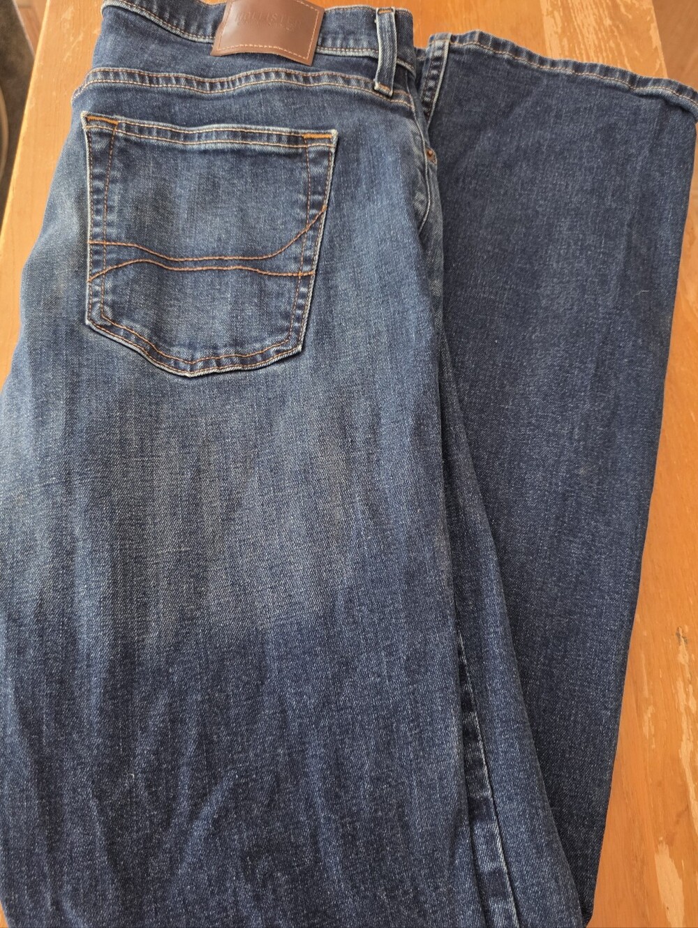 Men’s Hollister Dark Blue BootCut Jeans